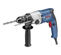 Bosch Professional taladro GBM 13-2 RE (incl. portabrocas intercambiable de alta precisión, 1,5-13 mm, empuñadura auxiliar, profundidad retráctil 210 mm)