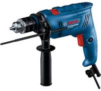 Bosch Professional taladro percutor con cable GSB 600 (motor de 600 W, 13 mm de taladrado en hormigón, escobilla de carbón)