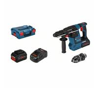 Bosch Professional Taladro percutor SDS Plus GBH 18V-26F con 2 Baterías ProCore 5,5Ah y Cargador en L-Boxx 061191000F