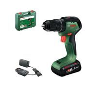 Bosch PSB18V-60 Taladros percutores, sistema de 18 V (PBA de 18 V de 2,5 Ah, AL18V-20, maletín de transporte)