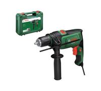Bosch PSB750 Taladro percutor (calibre de profundidad, empuñadura auxiliar, maletín de transporte)