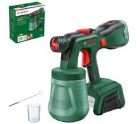 Bosch pulverizador Pintura con batería UniversalSpray 18V-300 (pulveriza Pintura de látex/emulsión, Barniz y Laca; 2 m²/min; depósito 1200 ml; Sistema 18V; sin batería)