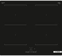 Bosch PVQ611BB6E Serie 4, placa de inducción, CombiZone combina dos zonas de cocción, TouchSelect, PowerBoost, inalámbrico, negro, 60 cm