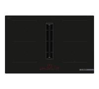 BOSCH PVQ811H26E Placa de cocción con campana extractora integrada Encastrado | Clase energética Placa de inducción con campana integrada, 4 zonas de cocción, función PerfectCook, caudal máx 622