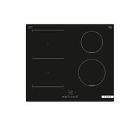 Bosch PVS611BB6E Serie 4 - Placa de inducción, Zona Combi-inducción | 60 cm, Negro, PowerBoost (Inducción), Touch Select, temporizador con función de apagado