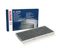 Bosch R2376 Filtro de Habitáculo de Carbón Activo - Filtro de Repuesto Contra Olores Desagradables, Polen y Polvo, Para un Aire más Limpio en el Vehículo