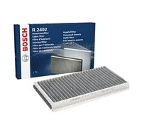 Bosch R2402 Filtro de Habitáculo de Carbón Activo - Filtro de Repuesto Contra Olores Desagradables, Polen y Polvo, Para un Aire más Limpio en el Vehículo - Juego de 2 Filtros