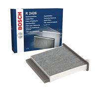 Bosch R2426 Filtro de Habitáculo de Carbón Activo - Filtro de Repuesto Contra Olores Desagradables, Polen y Polvo, Para un Aire más Limpio en el Vehículo