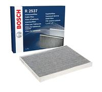 Bosch R2537 Filtro de Habitáculo de Carbón Activo - Filtro de Repuesto Contra Olores Desagradables, Polen y Polvo, Para un Aire más Limpio en el Vehículo