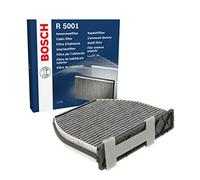 Bosch R5001 Filtro de Habitáculo de Carbón Activo - Filtro de Repuesto Contra Olores Desagradables, Polen y Polvo, Para un Aire más Limpio en el Vehículo