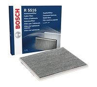 Bosch R5516 Filtro de Habitáculo de Carbón Activo - Filtro de Repuesto Contra Olores Desagradables, Polen y Polvo, Para un Aire más Limpio en el Vehículo