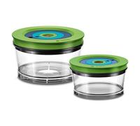 Bosch - Recipiente para envasar al vacío, VitaMaxx, 0,75 y 1,5 litros, libre de BPA, MMZV0SB2