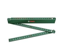 Bosch Regla plegable de 2 m (robusta regla plegable para una medición exacta en el bricolaje; nailon reforzado con fibra de vidrio, escala métrica, 10 segmentos)