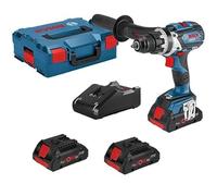 Bosch ROBERT PRO BOSC0299 - Taladro atornillador GSR 18V-110 C + 3 x 5.0Ah + cargador Gal 18V-40 + L-Boxx BOSCH-0615990L8F