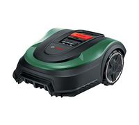 Bosch Robot cortacésped Indego M+ 700 | con batería de 18V y función de aplicación, base de carga incluida, ancho de corte de 19cm, para áreas de hasta 700m²