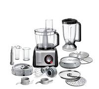 Bosch MC812M865 robot de cocina 1250 W 3,9 L Negro, Acero inoxidable