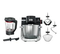 Bosch - Robot de Cocina, Serie 6, 1600 W, Báscula incorporada, Acero Inoxidable, MUMS6ZS17