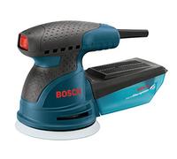 BOSCH ROS20VSC - Lijadora orbital aleatoria de velocidad variable con cable de 2.5 amperios, 5 pulgadas, kit de pulidora con colector de polvo y bolsa de transporte suave