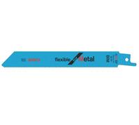 Bosch Hoja de sierra sable S 922 EF BIM flexible para metal Pack de 100