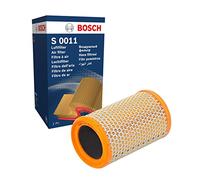 Bosch S0011 Filtro de Aire para Coche - Restringe Partículas de la Entrada de Aire, Resiste a la Humedad, con Alta Resistencia a la Tracción