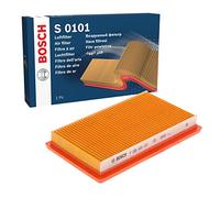 Bosch S0101 Filtro de Aire para Coche - Restringe Partículas de la Entrada de Aire, Resiste a la Humedad, con Alta Resistencia a la Tracción