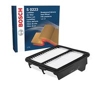 Bosch S0223 Filtro de Aire para Coche - Restringe Partículas de la Entrada de Aire, Resiste a la Humedad, con Alta Resistencia a la Tracción
