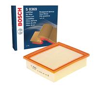 Bosch S0369 Filtro de Aire para Coche - Restringe Partículas de la Entrada de Aire, Resiste a la Humedad, con Alta Resistencia a la Tracción