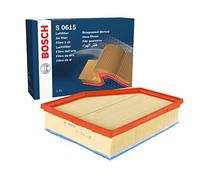 Bosch S0615 Filtro de Aire para Coche - Restringe Partículas de la Entrada de Aire, Resiste a la Humedad, con Alta Resistencia a la Tracción