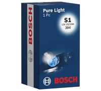 Bosch S1 Pure Light bombilla de moto, 12 V 25/25 W BA20d, Lámpara x1