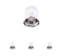Bosch S3 Pure Light bombilla de moto, 6 V 15 W P26s, Lámpara x1 (Paquete de 4)