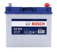 Bosch S4021 Batería de coche 45A/h 330A tecnología de plomo-ácido para vehículos sin sistema Start y Stop