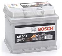 Bosch S5001 Batería de coche 52A/h 520A tecnología de plomo-ácido para vehículos sin sistema Start y Stop