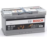 Bosch S5A13 Batería de coche 95A/h 850A tecnología AGM adaptado para vehículos con sistema Start y Stop