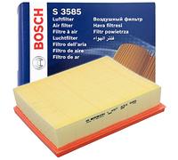 Bosch S9777 Filtro de Aire para Coche - Restringe Partículas de la Entrada de Aire, Resiste a la Humedad, con Alta Resistencia a la Tracción