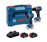 BOSCH Sada AKU nářadí (GSR 18V-65 + GDR 18V-215, 2x GBA 18V 5.0Ah, GAL 18V-40, L-Boxx136) 0615A50090