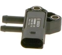 BOSCH Sensor, Abgasdruck 0986280718 | Compatible con: Citroen C4 Airgross, Mazda 3, 3 tripletos, 6 combi, 6 triple, CX-5, CX-5 Van, Mitsubishi ASX, ASX
