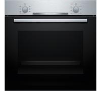 Bosch Serie 2 HBA510BR3 horno 71 L 3400 W Negro, Acero inoxidable