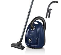 Bosch Serie 4 Aspiradora con Bolsa, plástico, Azul