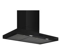 Bosch serie 4 dwb95cc60 campana de pared negro 594 m³/h