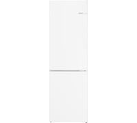Bosch Serie 4 Frigorífico combinado de libre instalación 186 x 60 cm Blanco, Total NoFrost KGN362WCF