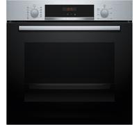 Bosch Serie 4 HBA574ES3 horno 71 L 3600 W Negro, Acero inoxidable