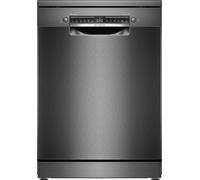 Bosch Serie 4 Lavavajillas de libre instalación 60 cm Acero negro antihuellas SMS4EMC06E