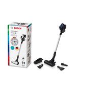 Bosch - Serie 6 BBS611MAT aspiradora de pie y escoba eléctrica Aspiradora escoba 2 en 1 Batería Secar Sin bolsa 0,3 L Azul 2,5 A