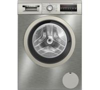 Bosch Serie 6 Lavadora de carga frontal 8 kg 1400 r.p.m., Acero inoxidable WUU28T8XES