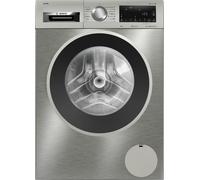 Bosch Serie 6 WGG244FAES lavadora Carga frontal 9 kg 1400 RPM Acero inoxidable