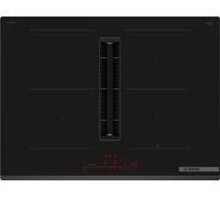 Bosch Serie 6 PVQ731H26E hobs Negro Integrado 71 cm Con placa de inducción 4 zona(s) Campana integrada