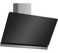 Bosch Serie 8 Campana decorativa de pared 90 cm Cristal negro DWK98PR60