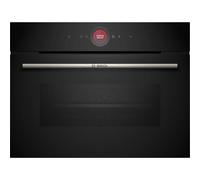 Bosch Serie 8 CBG7341B1 horno 47 L Negro, Acero inoxidable