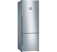 Bosch Serie 8 Frigorífico combinado de libre instalación 193 x 70 cm Acero inoxidable antihuellas KGF56PIDP