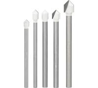 Bosch Set de 5 Brocas para Azulejos Set CYL-9 SoftCeramic (para baldosas cerámicas blandas, accesorio para taladros), Color : Set Ø 4-10 mm